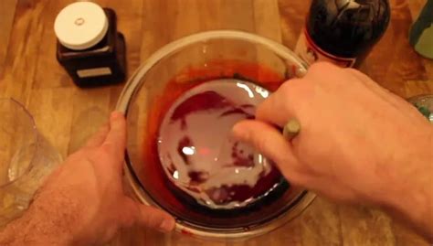 fake blood clothes recipe|how to make washable blood.